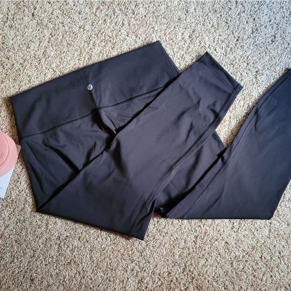 lululemon athletica Other - - NEW Lululemon wunder under high rise yoga pants hi-rise 7/8 tight sz 14